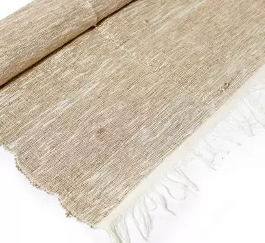 Ковёр из переработанного хлопка, Recycled Cotton Rug Golden, Handmade, произв. MYINDIA