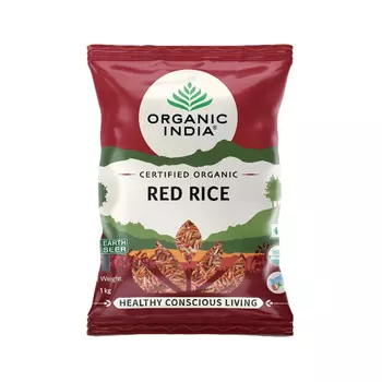 Красный рис (1 кг), Red Rice, произв. Organic India