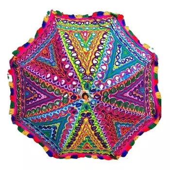 Красочный зонт в этническом стиле, Ethnic Designed Colorful Umbrella, произв. The Decor Affair