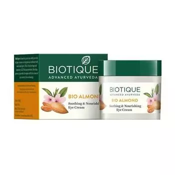 Крем для кожи вокруг глаз c Миндалем (15 г), Bio Almond Eye Cream, произв. Biotique