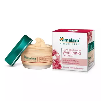Крем для лица дневной отбеливающий (50 г), Clear Complexion Whitening Day Cream, произв. Himalaya