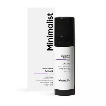 Крем для лица с Гранактивным ретиноидом (30 мл), Granactive Retinoid 02% Face Cream, произв. Minimalist