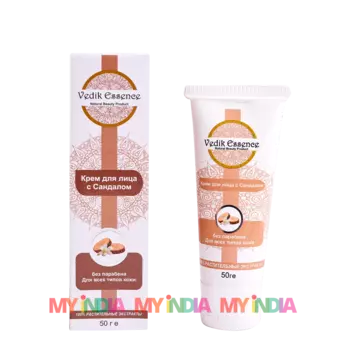 Крем для лица с Сандалом (50 г), произв. Vedik Essence