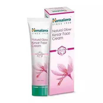 Крем для лица с Шафраном: для осветления кожи (25 г), Natural Glow Kesar Face Cream, произв. Himalaya