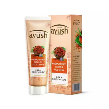 Крем для лица с Шафраном: для сияния кожи (50 г), Fairness Saffron Face Cream, произв. Lever Ayush