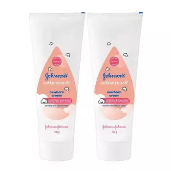 Крем для новорожденных Хлопковое прикосновение (2 x 100 г), Cottontouch Newborn Cream, произв. Johnson’s Baby