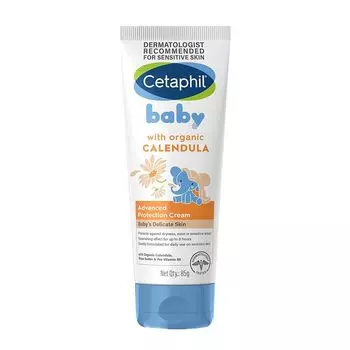 Крем для повышенной защиты детской нежной кожи с органической Календулой (85 г), Advanced Protection Cream Baby's Delicate Skin with Organic Calendula, произв. Cetaphil
