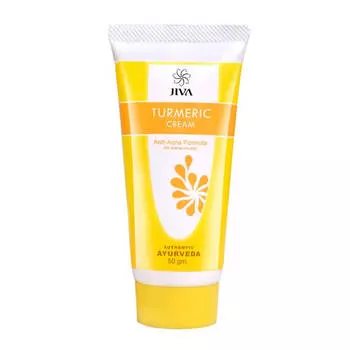 Крем от прыщей и угревой сыпи с Куркумой (50 г), Turmeric Cream, произв. Jiva