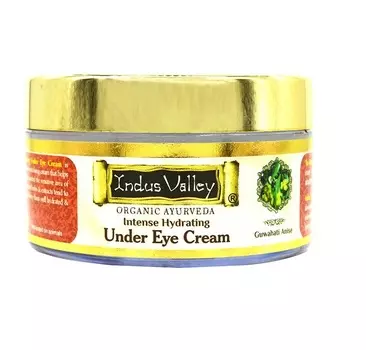Крем от темных кругов под глазами: интенсивное увлажнение (50 мл), Intense Hydrating Under Eye, произв. Indus Valley