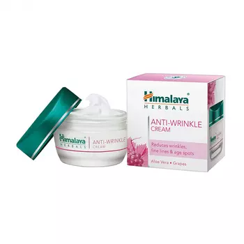 Крем против морщин с Алоэ вера и Виноградом (50 г), Anti-Wrinkle Cream, произв. Himalaya
