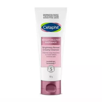 Кремовое очищающее средство для яркости кожи (100 г), Brightness Reveal Creamy Cleanser, произв. Cetaphil