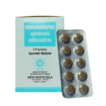 Кримигнаватика (100 таб), Krimighnavatika, произв. Kottakkal Ayurveda