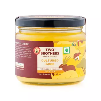 Культивированное масло Гхи (250 мл), Cultured Ghee, произв. Two Brothers