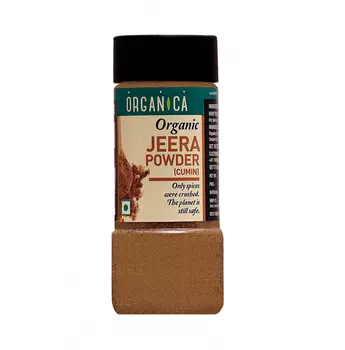 Кумин/Зира молотый (75 г), Jeera Powder, произв. Organica