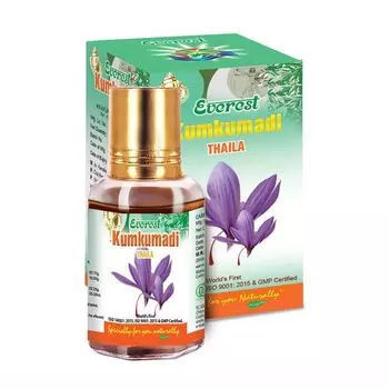 Кумкумади: омолаживающее масло (10 мл), Kumkumadi Thaila, произв. Everest Ayurveda