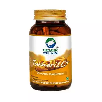 Куркума С+ (90 кап, 500 мг), Turmeric C+, произв. Organic Wellness