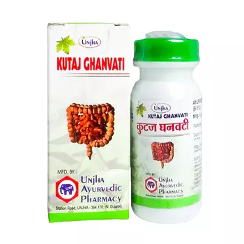 Кутадж Гханвати (40 таб), Kutaj Ghanvati, произв. Unjha