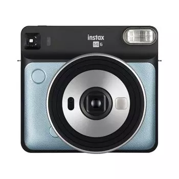 Квадратная камера: цвет Аквамариновый, Instax Square SQ6 Aqua Blue, произв. Instax