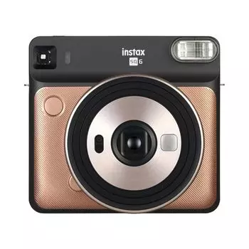Квадратная камера: цвет Золотой румянец, Instax Square SQ6 Blush Gold, произв. Instax