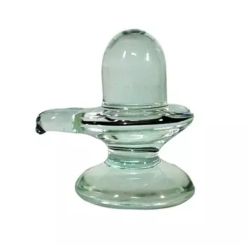 Кварцевый Шивлинг, Crystal Sphatik Shivling, произв. Kalyan Puja