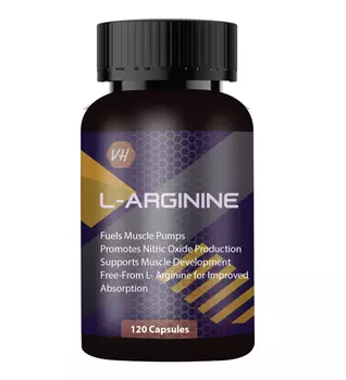 Л-Аргинин (120 кап, 1000 мг), L-Arginine, произв. Vitamin Haat