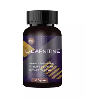 Л-Карнитин (120 кап, 500 мг), L-Carnitine, произв. Vitamin Haat