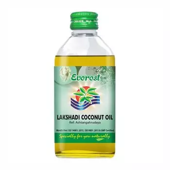 Лакшади: кокосовое масло для кожи (450 мл), Lakshadi Coconut Oil, произв. Everest Ayurveda