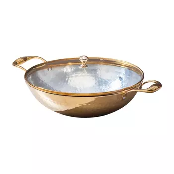 Латунная кастрюля (1,5 л), Brass Kadhai, произв. P-TAL