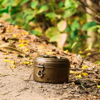 Латунная шкатулка, Brass Jewel Box, Handmade, произв. MYINDIA