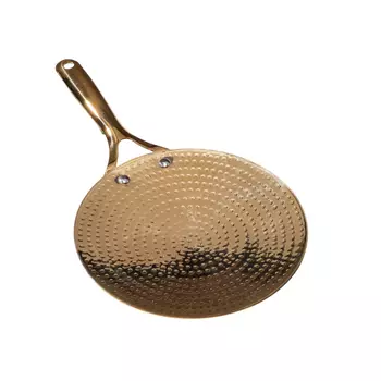 Латунная сковорода Роти Тава (25,4 см), Brass Roti Tawa, произв. P-TAL