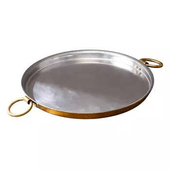 Латунная сковорода Тава для доса (71 см), Brass Tawa for Dosa, произв. P-TAL