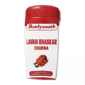 Лаван Бхаскар Чурна (120 г), Lavan Bhaskar Churna, произв. Baidyanath