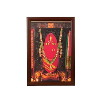 Линга Бхайрави с браслетами Кумкум (10 x 15 дюймов), Linga Bhairavi with Bangles Kumkum, произв. Isha Life