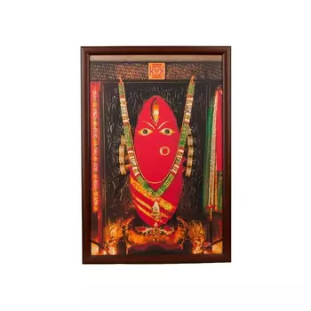 Линга Бхайрави с браслетами Кумкум (12 x 18 дюймов), Linga Bhairavi with Bangles Kumkum, произв. Isha Life