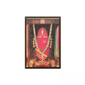 Линга Бхайрави с браслетами Кумкум (4 x 6 дюймов), Linga Bhairavi with Bangles Photo Kumkum, произв. Isha Life