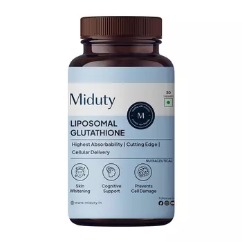 Липосомальный Глутатион (30 кап, 650 мг), Liposomal Glutathione, произв. Miduty