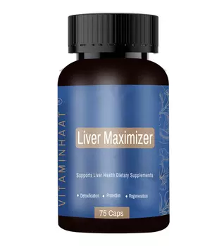 Ливер Максимайзер (75 кап, 600 мг), Liver Maximizer, произв. Vitamin Haat