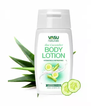 Лосьон для тела с Алоэ и Огурцом (100 мл), Aloe Cucumber Body Lotion, произв. VASU