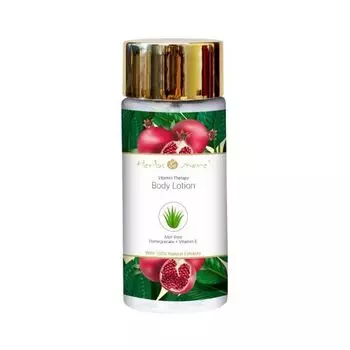 Лосьон для тела с Алоэ вера, Гранатом и Витамином Е (100 мл), Body Lotion Aloe Vera Pomegranate Vitamin E, произв. Herbs & More