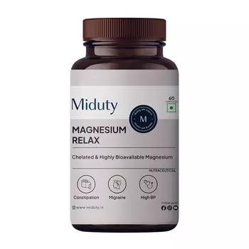 Магний Релакс (60 кап), Magnesium Relax, произв. Miduty