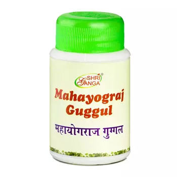 Махайогарадж Гуггул (50 г), Mahayograj Guggul, произв. Shri Ganga Pharmacy