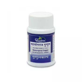 Махайогарадж Гуггул (60 таб), Mahayogaraj Guggul, произв. Dhootapapeshwar