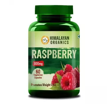 Малина (60 кап, 800 мг), Raspberry, произв. Himalayan Organics