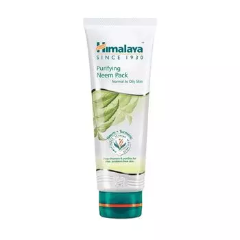 Маска для лица с Нимом и Куркумой: для проблемной кожи (50 г), Neem Face Pack, произв. Himalaya