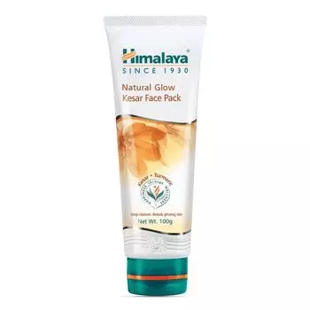 Маска для лица с Шафраном для естественного сияния кожи (100 г), Natural Glow Kesar Face Pack, произв. Himalaya
