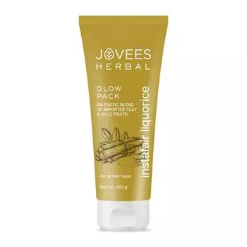 Маска для сияния кожи с Лакрицей (120 г), Glow Pack Instafair Liquorice, произв. Jovees