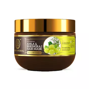Маска для волос с Амлой и Брингараджем (200 г), Amla & Bhringraj Hair Mask, произв. Khadi Natural