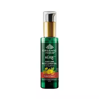 Масло для облегчения боли в суставах и мышцах (60 мл), Joint and Muscle Pain Oil, произв. Organic India