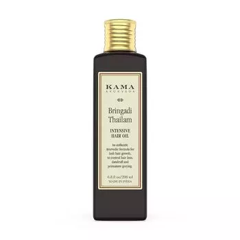 Масло для волос Брингади (200 мл), Bringadi Thailam Intensive Hair Oil, произв. Kama Ayurveda