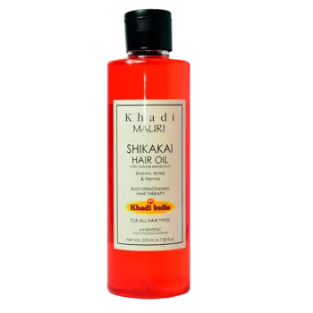 Масло для волос Шикакай (210 мл), Shikakai Hair Oil, произв. Khadi Mauri